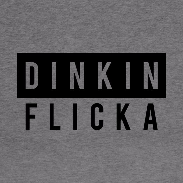 DINKIN FLICKA FUNNY TV LOVERS SHIRT by lateedesign